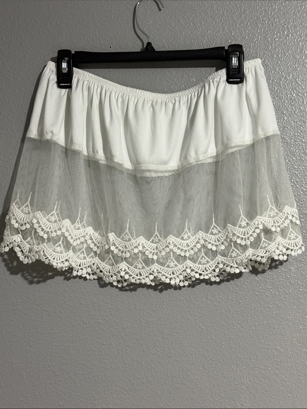 Indigo Thread Co. Scalloped Hem Skirt